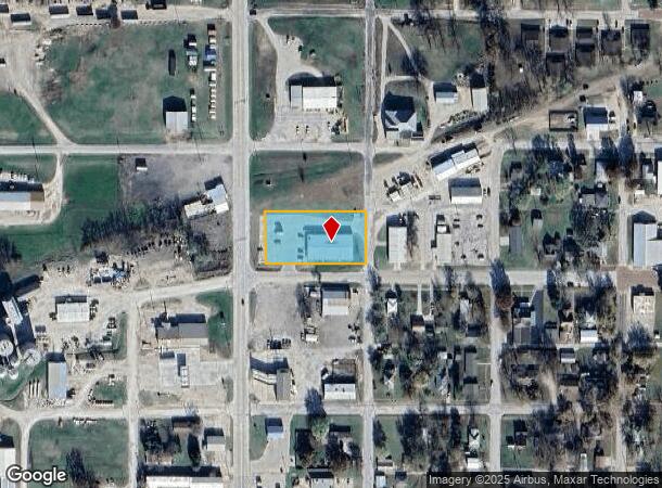 100 N Fry St, Yates Center, KS Parcel Map