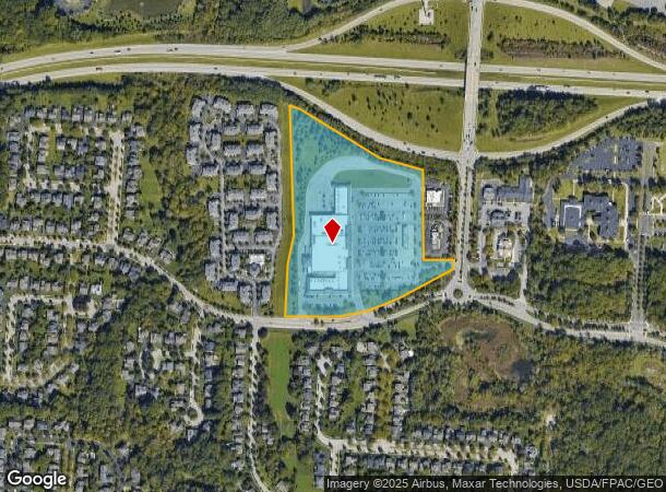 5121 Hmpstd Village Center Dr, New Albany, OH Parcel Map