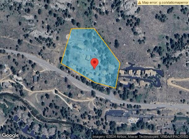  2815 Fall River Rd, Estes Park, CO Parcel Map