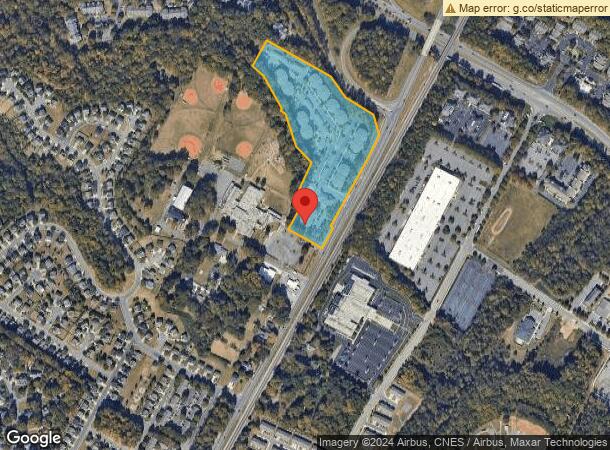  8605 E Sandy Spring Ln, Charlotte, NC Parcel Map