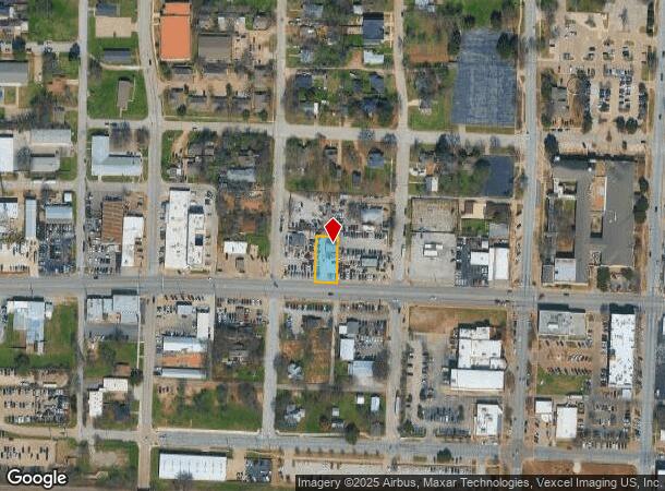  217 W Division St, Arlington, TX Parcel Map