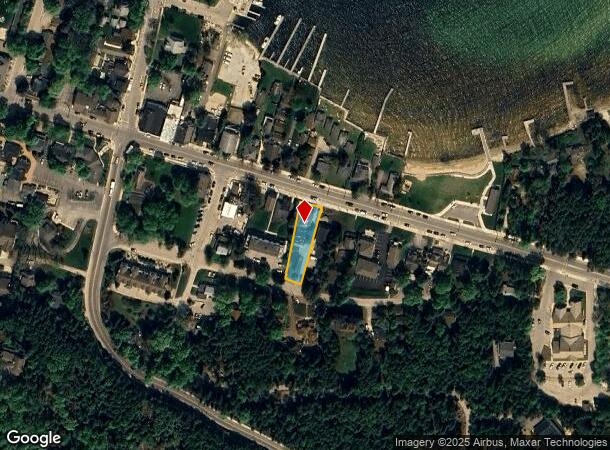 4135 Main St, Fish Creek, WI Parcel Map