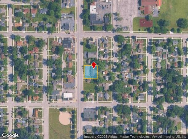 427 N Broad St, Griffith, IN Parcel Map