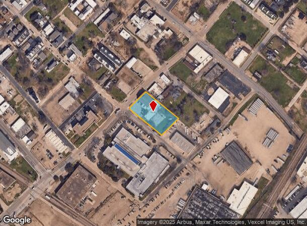  1500 Corinth St, Dallas, TX Parcel Map