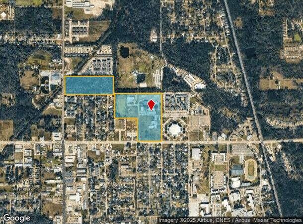 W University Ave, Hammond, LA Parcel Map