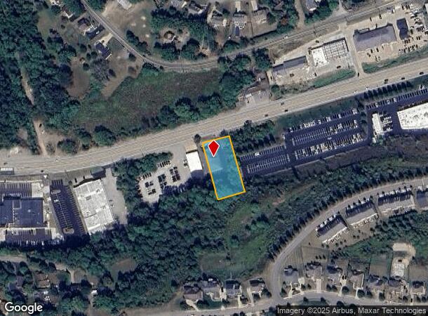 2598 S Washington Rd, Canonsburg, PA Parcel Map