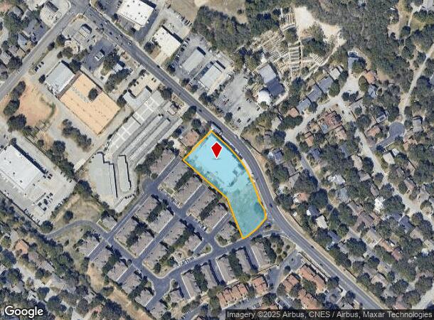  2606 Thousand Oaks Dr, San Antonio, TX Parcel Map