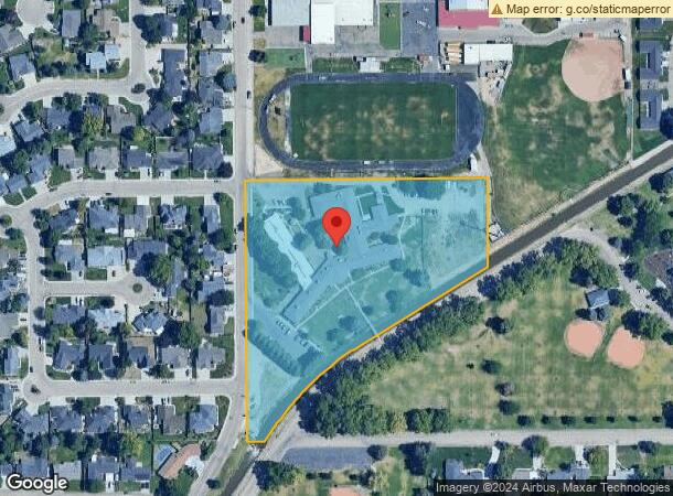  404 N Horton St, Nampa, ID Parcel Map