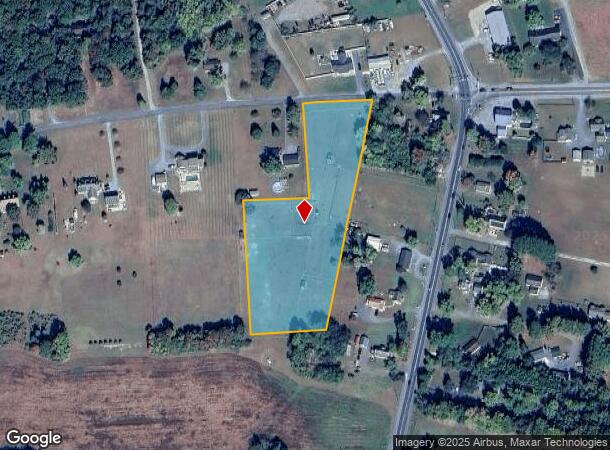  12 Adams Landing Rd, Denton, MD Parcel Map