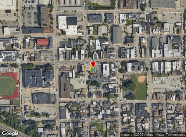  1100 E Carson St, Pittsburgh, PA Parcel Map