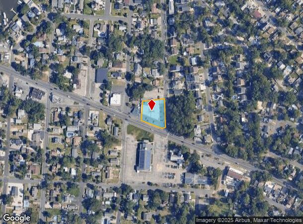  750 Mantoloking Rd, Brick, NJ Parcel Map