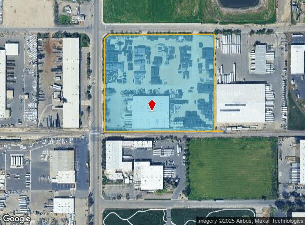 2839 S Cherry Ave, Fresno, CA Parcel Map