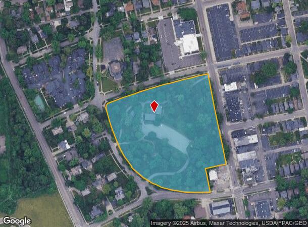  Brown St, Dayton, OH Parcel Map