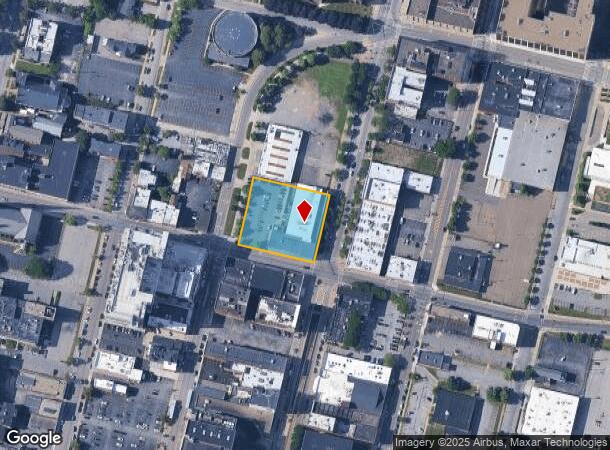 712 Main St, Buffalo, NY Parcel Map