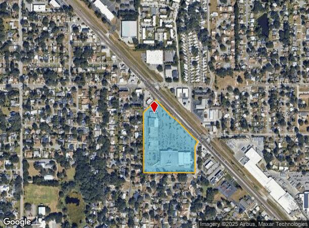 1413 Bartow Rd, Lakeland, FL Parcel Map