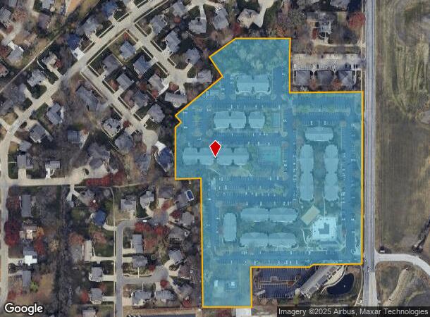 2215 College Ave, Manhattan, KS Parcel Map