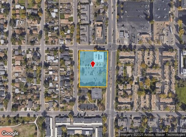  1001 S Monaco Street Pkwy, Denver, CO Parcel Map