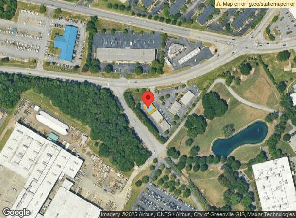  490 Garlington Rd, Greenville, SC Parcel Map