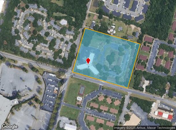 1030 Shawnee St, Savannah, GA Parcel Map