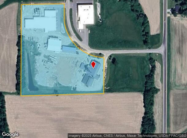 411 E Business Way, Ellsworth, WI Parcel Map
