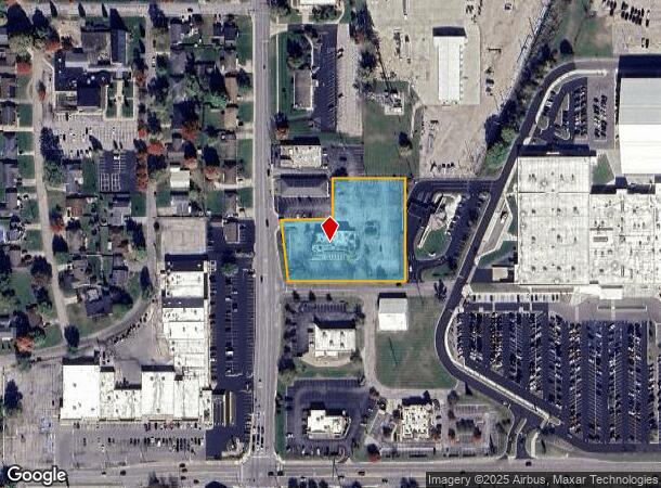  2607 Central Ave, Columbus, IN Parcel Map