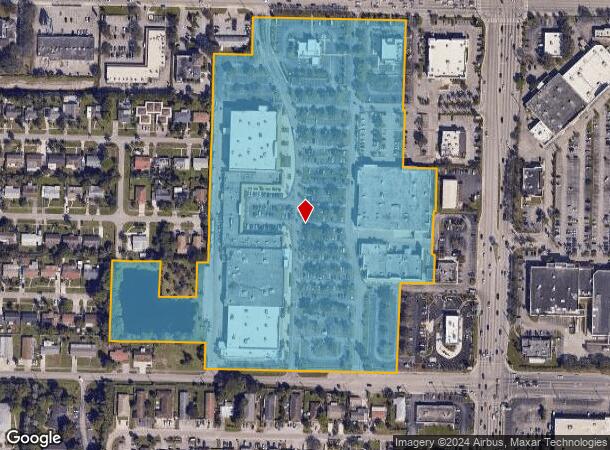  1801 N Military Trl, West Palm Beach, FL Parcel Map