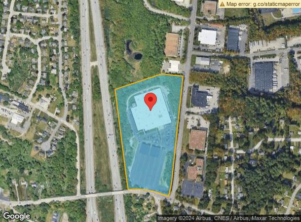  676 Island Pond Rd, Manchester, NH Parcel Map