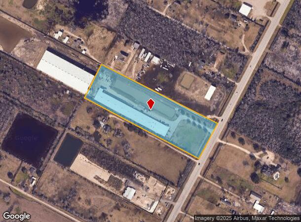 5918 S Highway 35, Alvin, TX Parcel Map