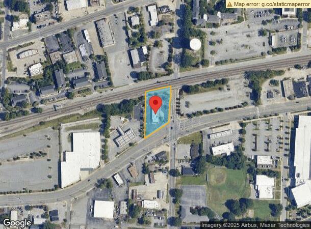  1500 W Gate City Blvd, Greensboro, NC Parcel Map