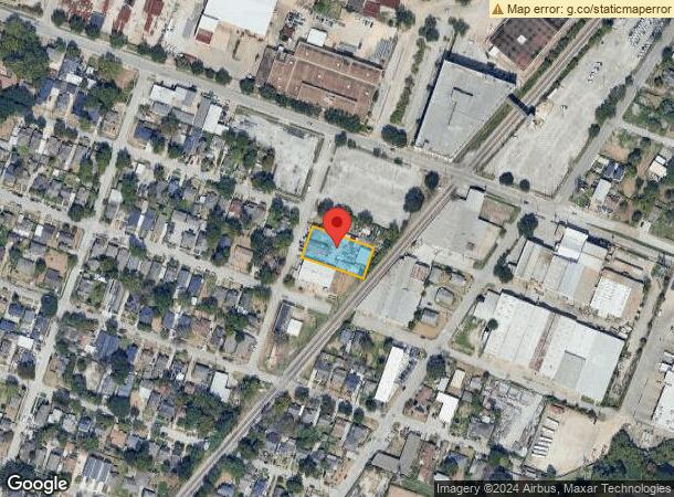  1303 Lansing St, Houston, TX Parcel Map