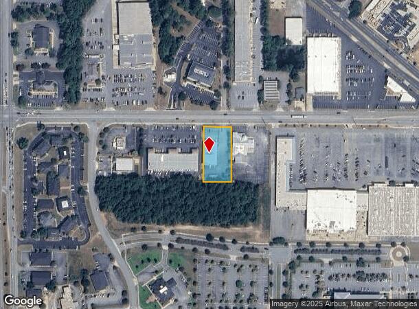  2814 Old Dawson Rd, Albany, GA Parcel Map