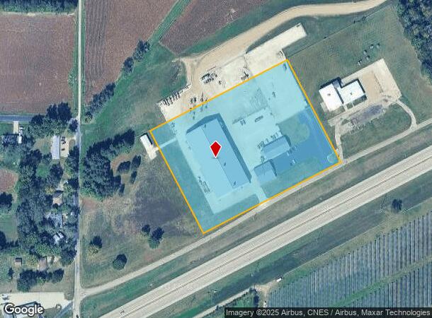 7121 W Schoolhouse Rd, Mapleton, IL Parcel Map