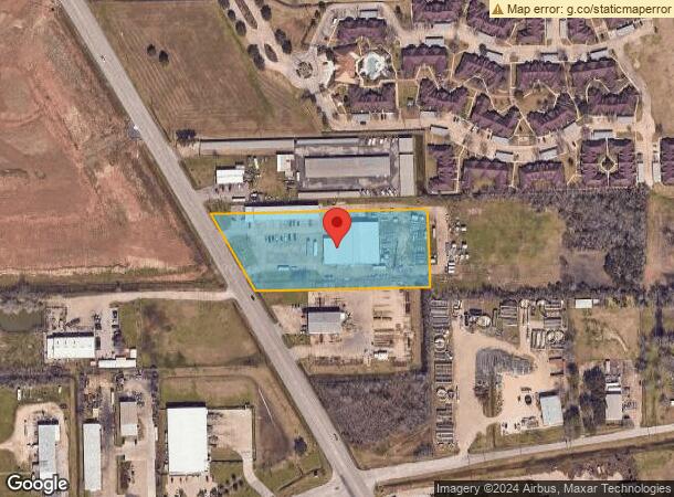  4155 S Main St, Pearland, TX Parcel Map