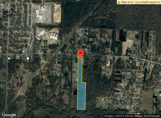  2705 Military Rd, Jacksonville, AR Parcel Map