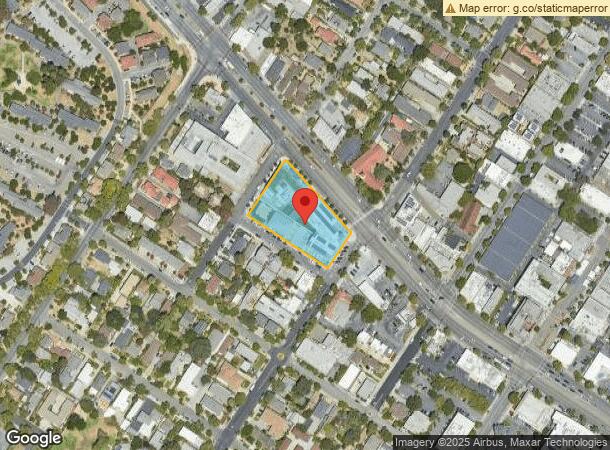  2100 El Camino Real, Palo Alto, CA Parcel Map