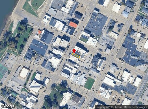  134 N Main St, Henderson, KY Parcel Map