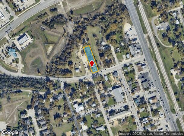 209 W Broade St, Leander, TX Parcel Map