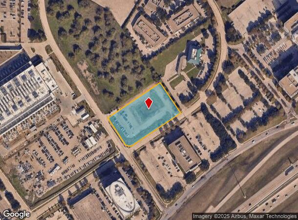  6101 Campus Circle Dr E, Irving, TX Parcel Map
