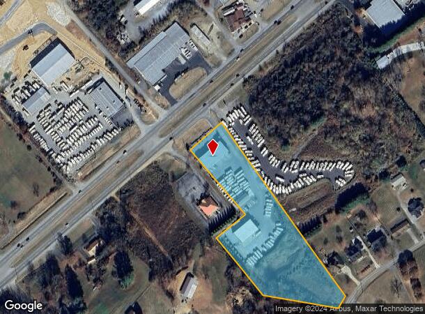  4504 Bristol Hwy, Johnson City, TN Parcel Map