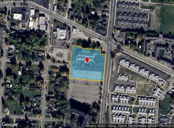  247 S Burnett Rd, Springfield, OH Parcel Map