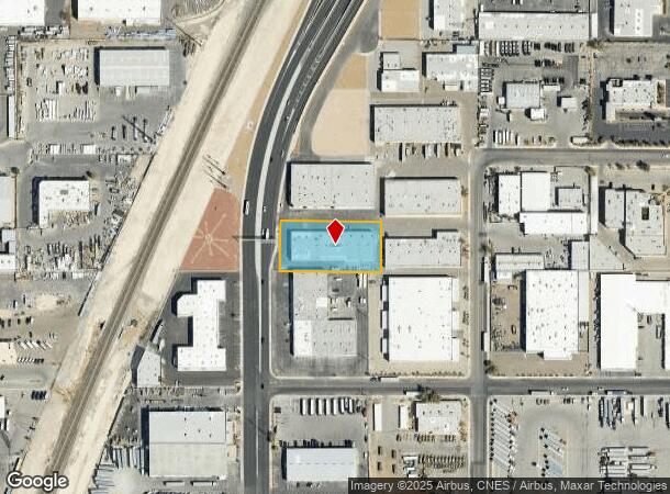  4640 S Valley View Blvd, Las Vegas, NV Parcel Map