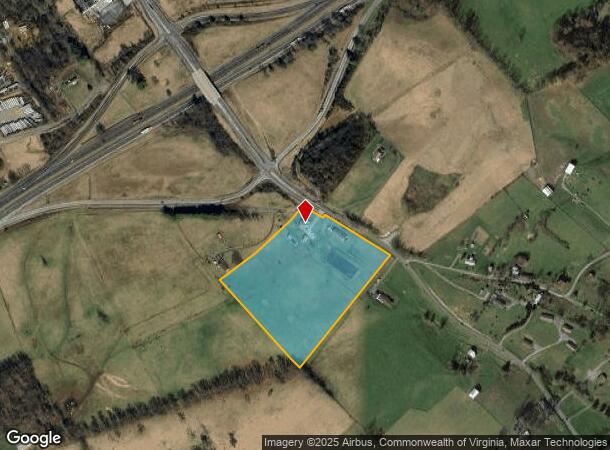  15054 Enterprise Rd, Abingdon, VA Parcel Map