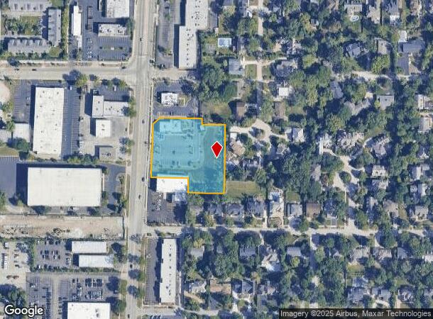  1725 Waukegan Rd, Glenview, IL Parcel Map