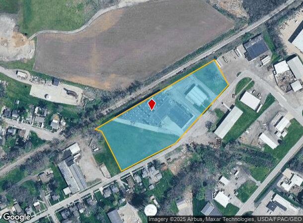 600 Fillmore St, Napoleon, OH Parcel Map