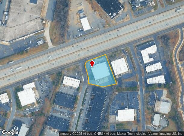 2537 Scott Futrell Dr, Charlotte, NC Parcel Map