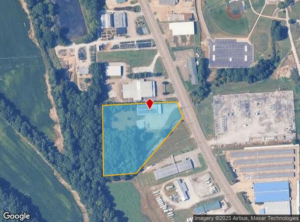 4979 Cliff Gookin Blvd, Tupelo, MS Parcel Map