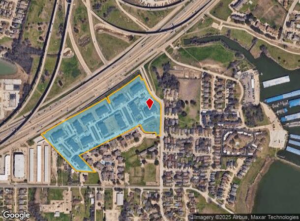 1 E Ih 30 Way, Garland Dallas Co, TX Parcel Map