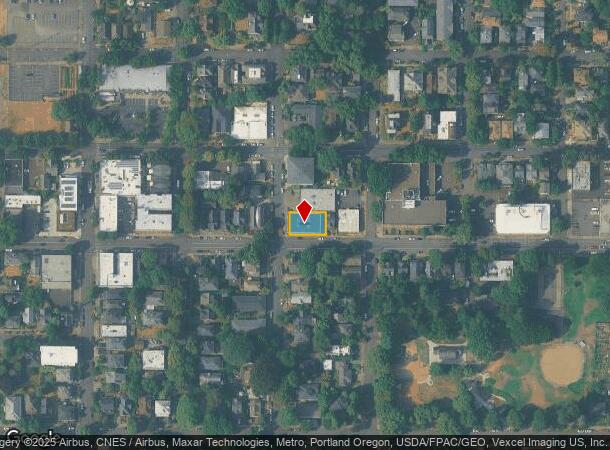  1611 Se Belmont St, Portland, OR Parcel Map