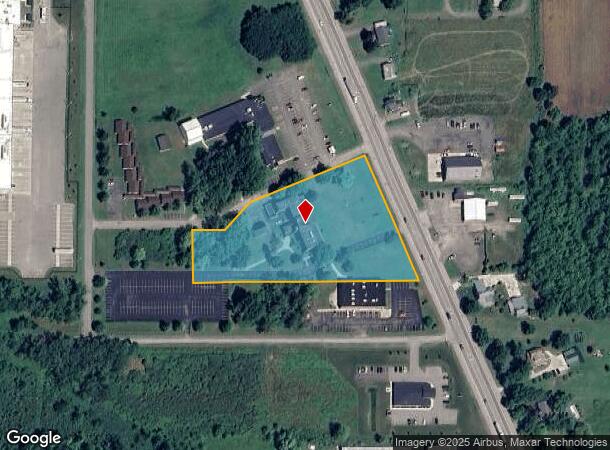  10807 Bennett Rd, Dunkirk, NY Parcel Map