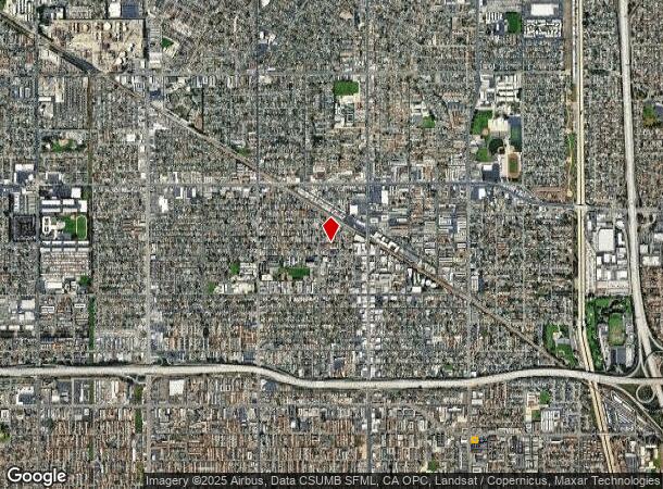  17608 Woodruff Ave, Bellflower, CA Parcel Map